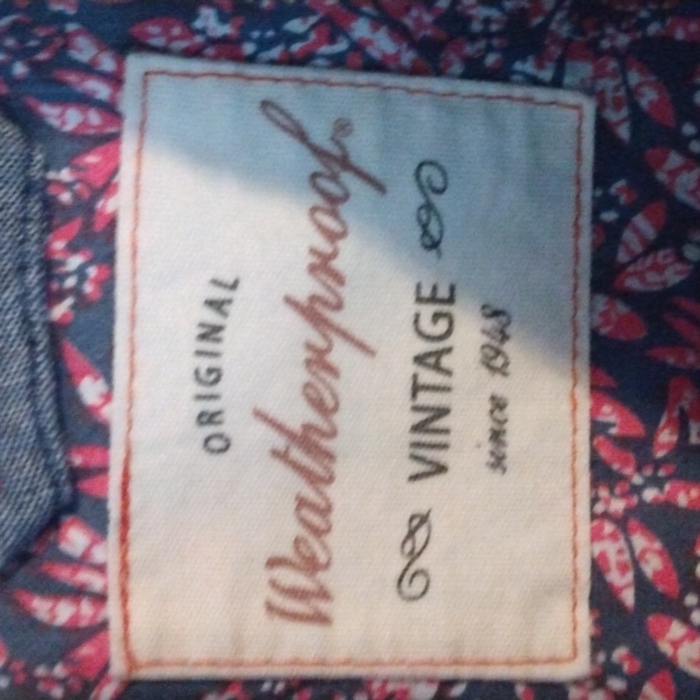Weatherproof Men's Vintage Floral Print SS Shirt Size Small - Picture 2 of 10